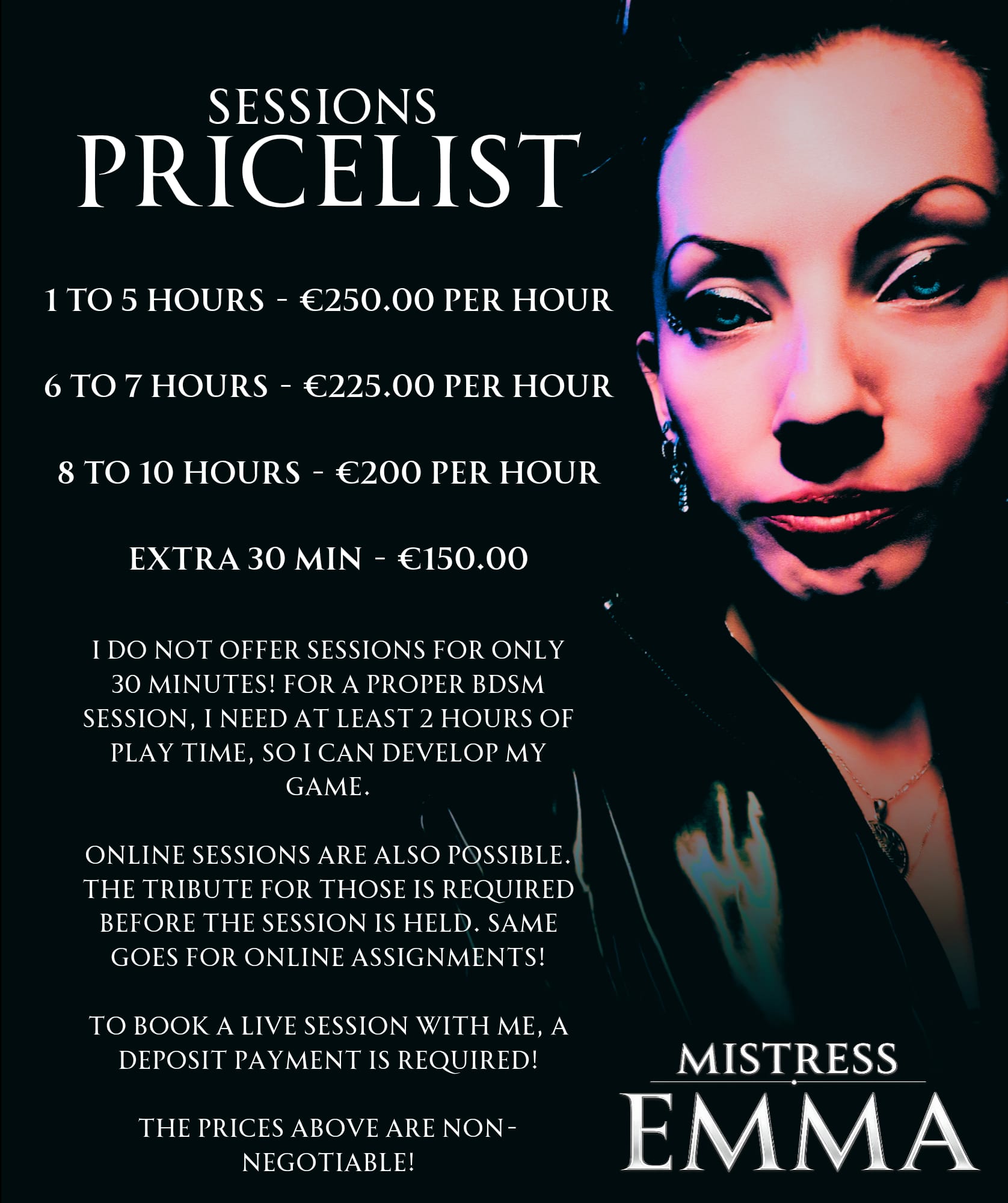 Mistress-Emmas-price-list.